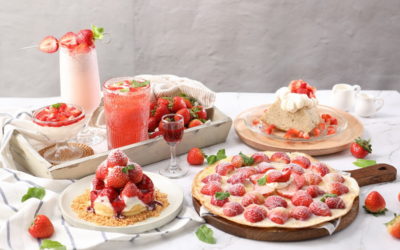 盛大迎接草莓季！JAI宅推出6款夢幻餐點引爆社群，手機吃完你再吃！