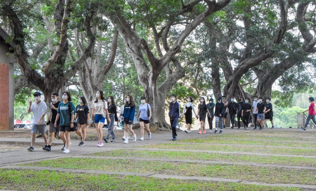 東海大學66週年校慶舉辦健走活動。（圖/東海大學提供）