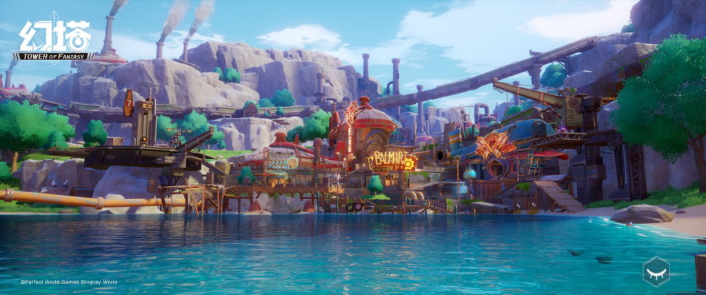 拓荒者可在遊戲中欣賞「班吉斯海港」的優美景色。