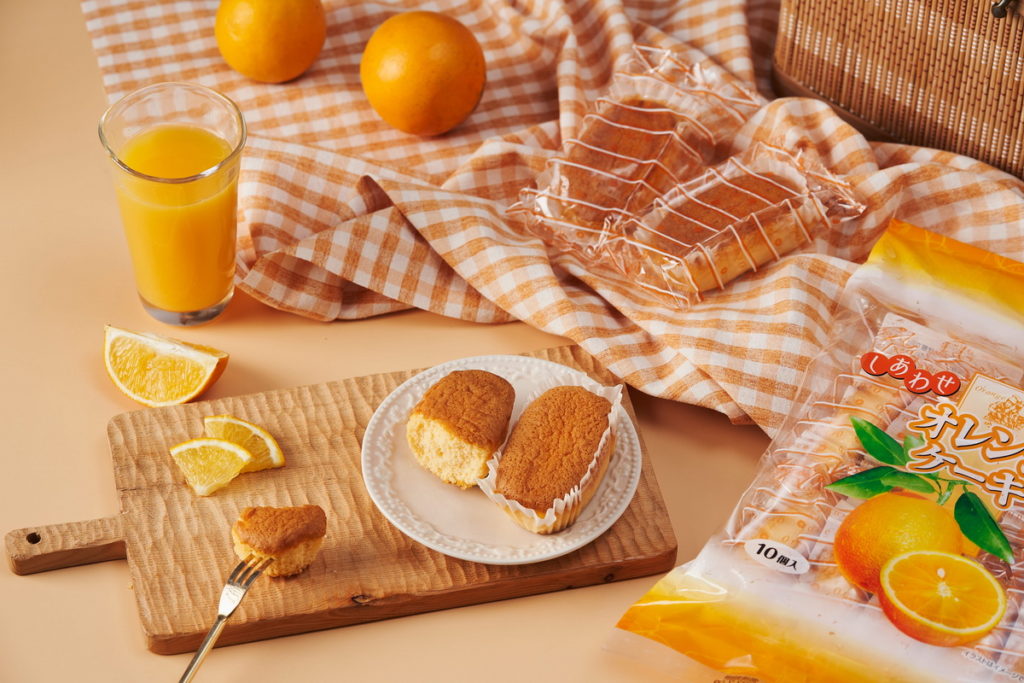 春遊季主打限定款柳橙口味，融入私房糖漬橙片