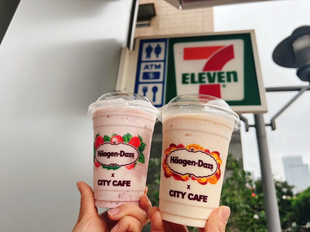 CITY CAFE再度攜手Häagen-Dazs推出全新限定冰沙，超過6,400家7-ELEVEN獨家販售