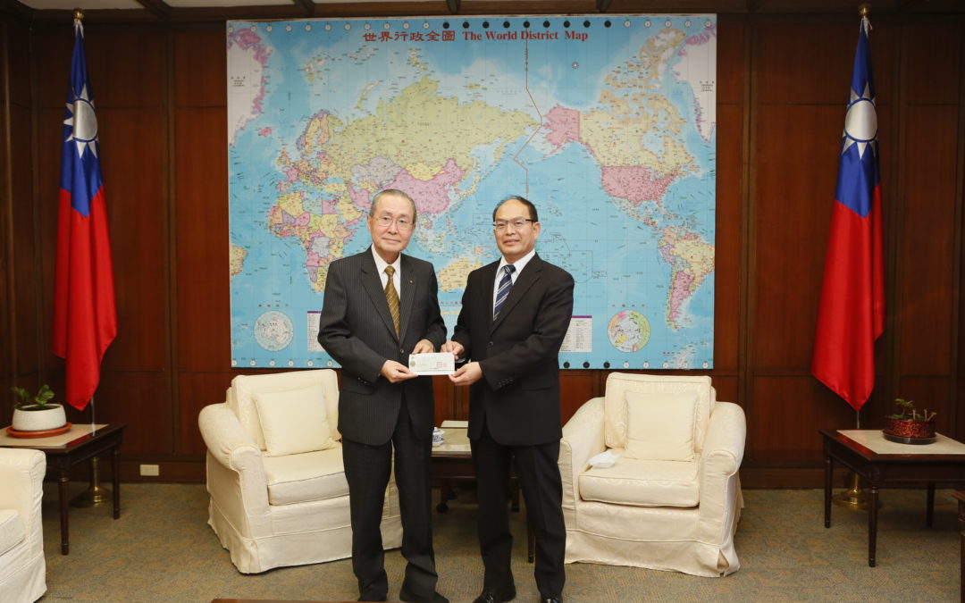 台灣創價學會賑濟烏克蘭 捐款300萬元給外交部