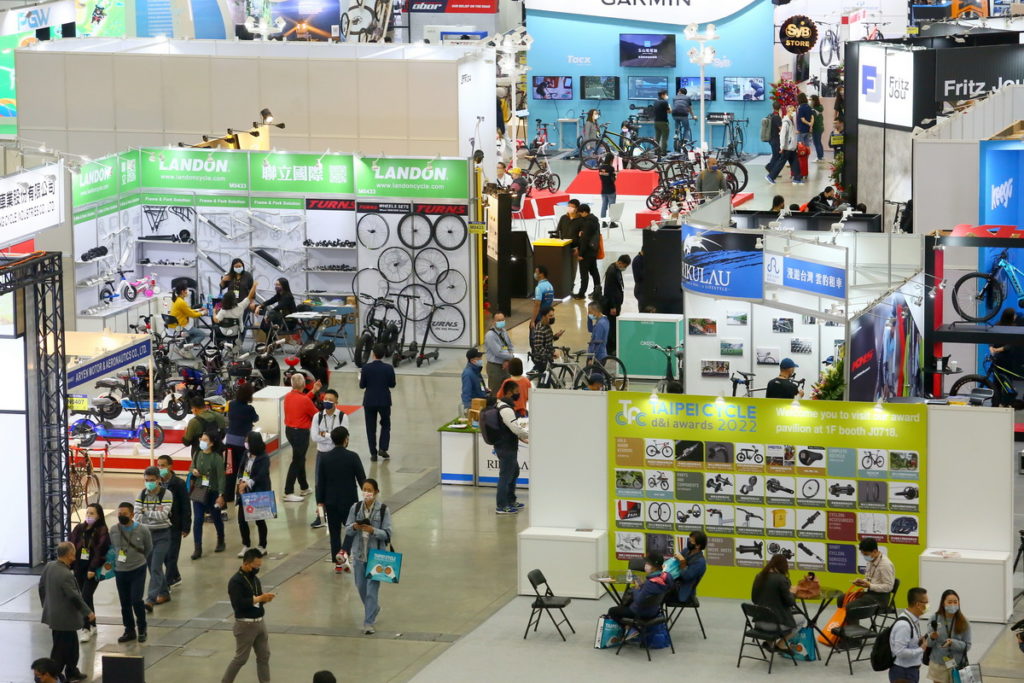 台北國際自行車展3月9日至3月12日，歡迎業者換證入場、一般民眾購票參觀。