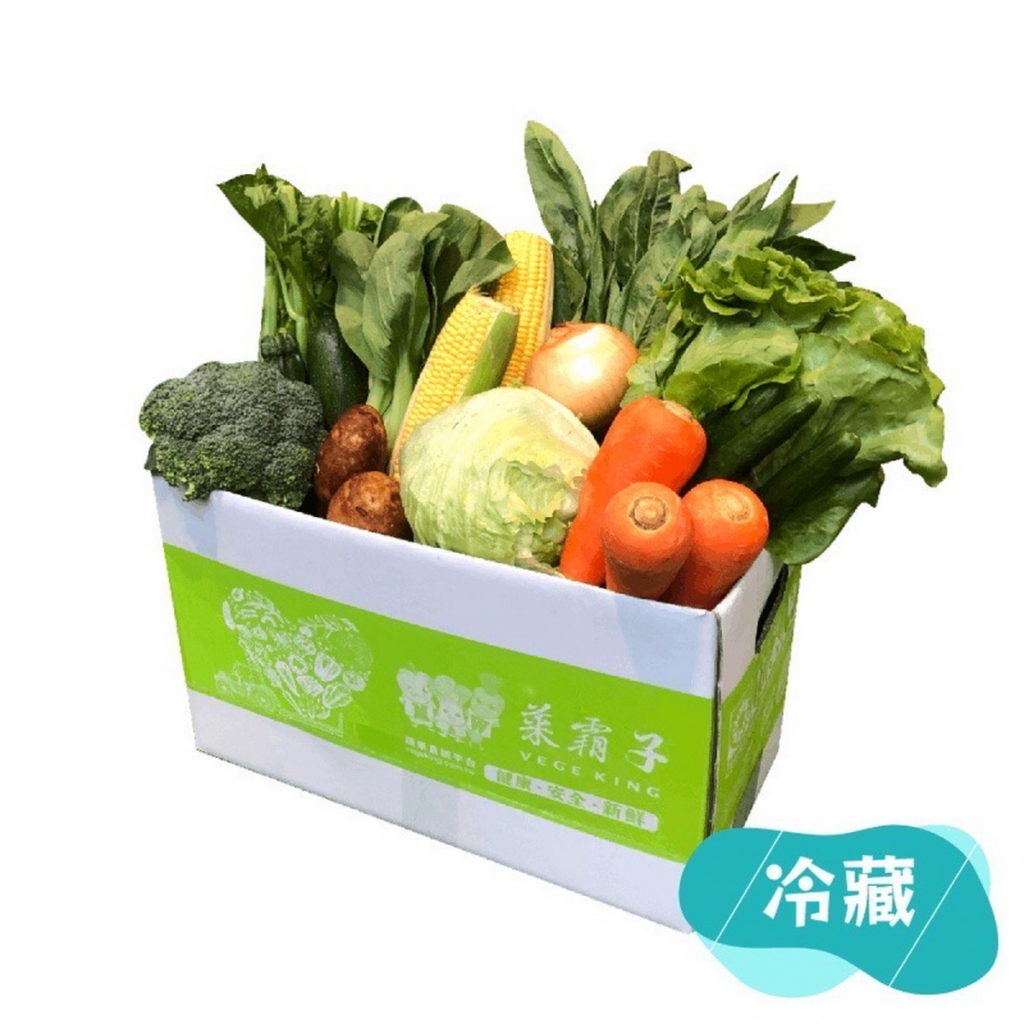「Hi-Life萊爾富網路旗艦店」推出【菜霸子嚴選】健身蔬菜組合箱，特惠價599元