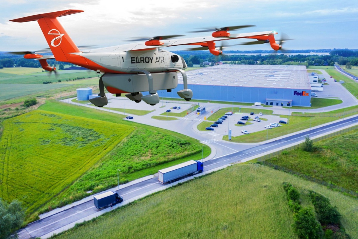 聯邦快遞宣布與飛機製造商Elroy Air 合作，建立首個自主垂直起降航空貨運系統，計劃2023 年在美國試飛