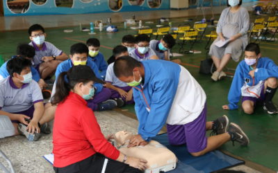 國中新鮮人必學新技能 嘉市國民中學新生CPR、AED研習及認證