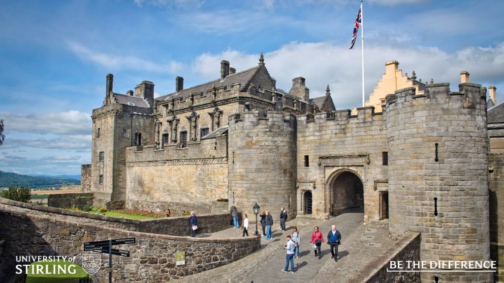 英國知名古堡-斯特靈城堡  圖：斯特靈大學提供  