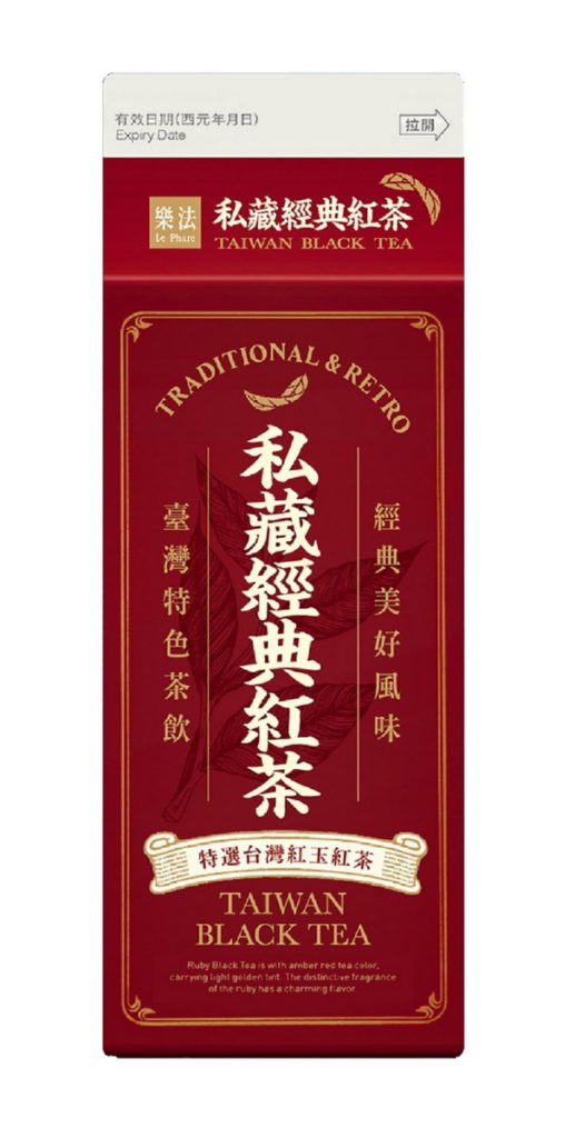 萊爾富超商獨家茶飲-樂法私藏經典紅茶，NT 30元