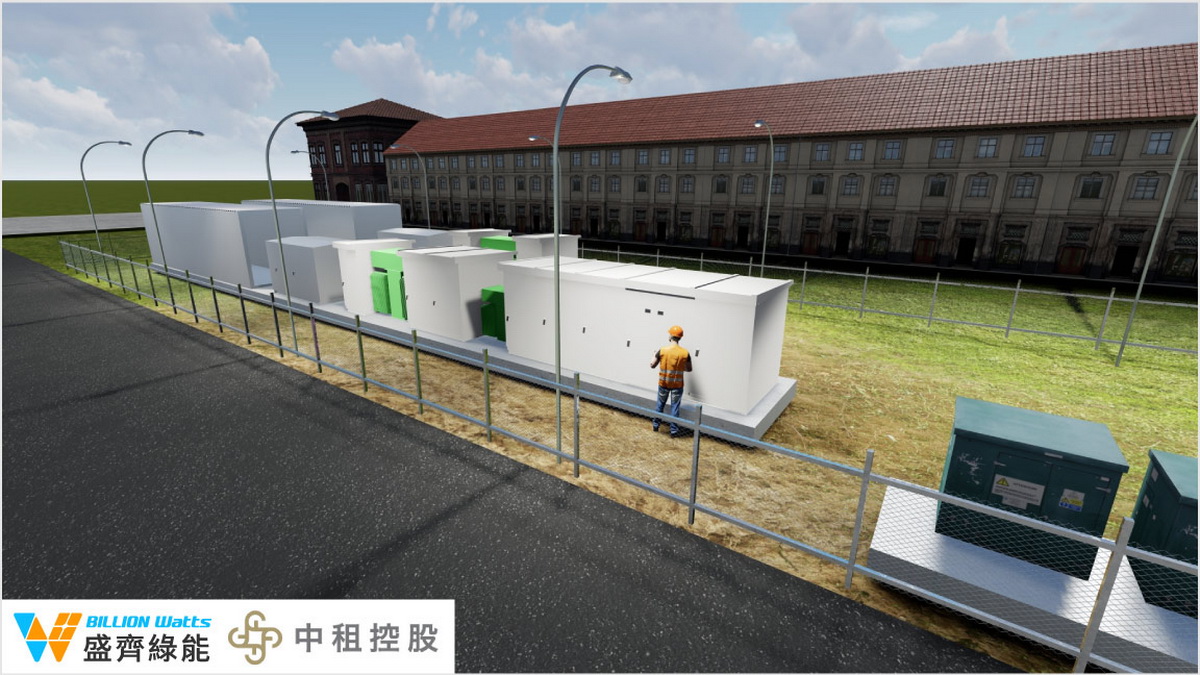 盛齊與中租旗下子公司仲昱成立夏晶，於5月在台南崁腳北段案場開工動土，建置首座6MW儲能系統。