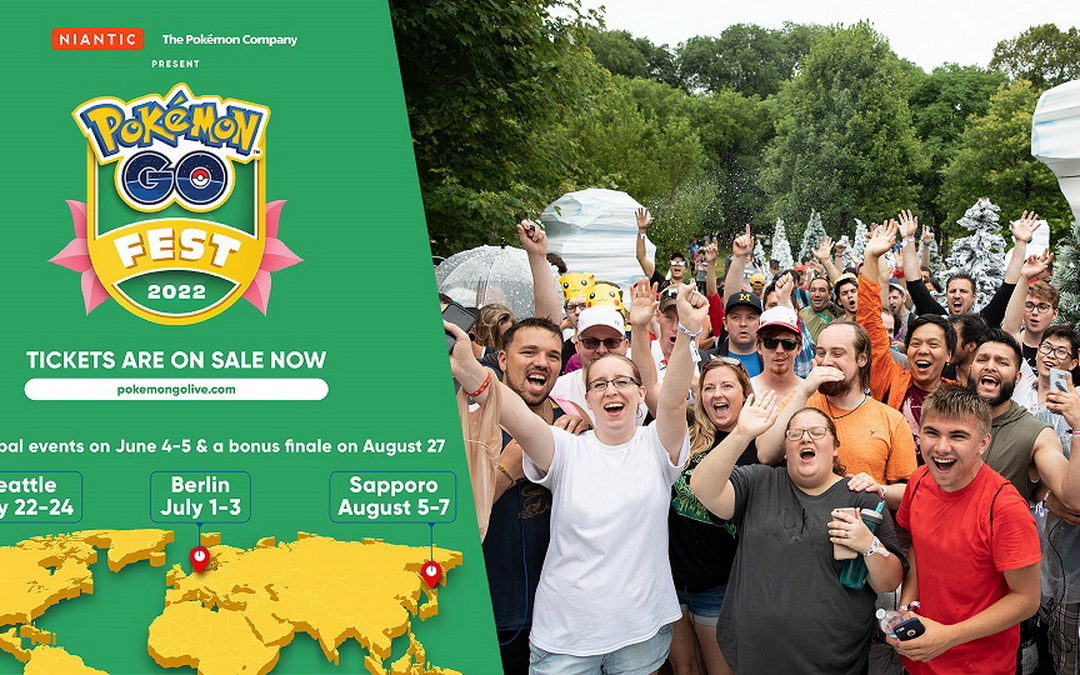 一起來歡慶Pokémon GO Fest 2022吧！