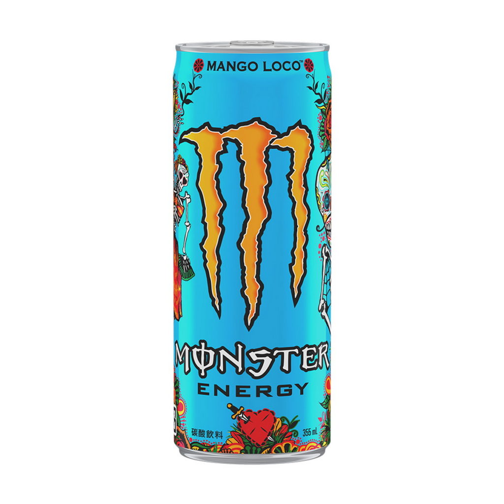 【魔爪Monster Energy】芒果狂歡能量碳酸飲料(24入／箱)，活動價999元。
