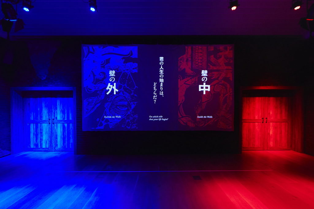 進擊的巨人展FINAL 展區示意圖／照片來源：東京場