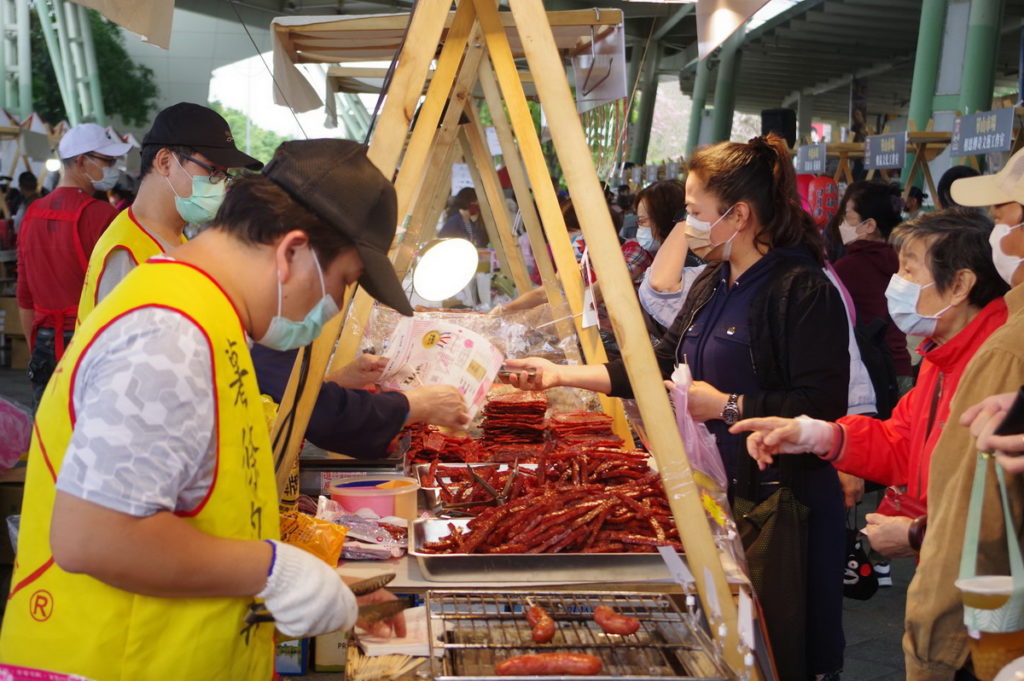 臺北傳統市場節年年邀請優秀攤商到會場設攤