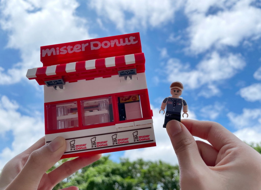 Mister Donut 小型店面積木