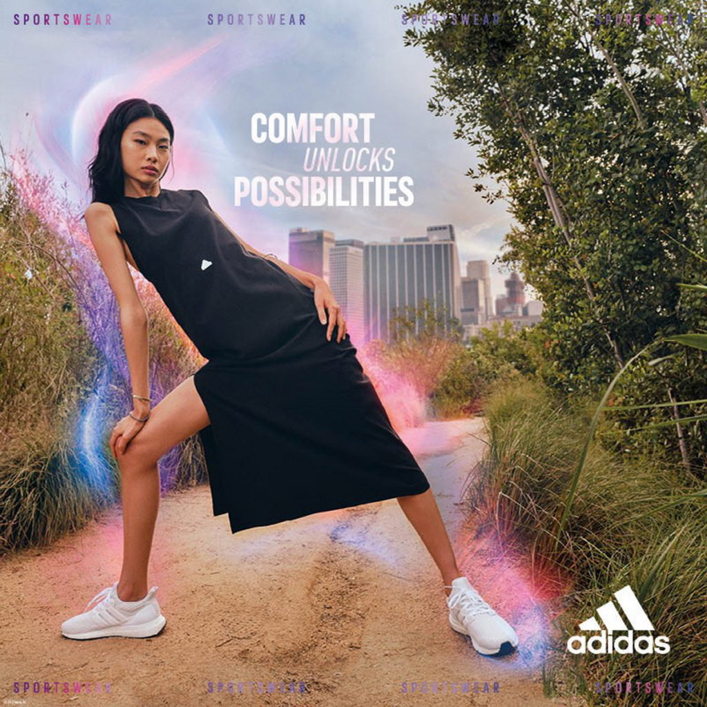 《魷魚遊戲》女主角鄭浩妍演繹 adidas 全新 New Capsule 運動休閒系列，展現「選擇舒適」的重要