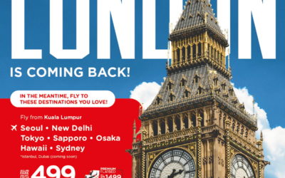 AirAsia X 強勢復歸！航線拓預展至倫敦、杜拜、伊斯坦堡飛往日本、夏威夷航線開始發售