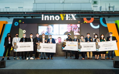 經濟部中小企業處臺以專區推薦三家國際團隊榮獲InnoVEX 2022大獎
