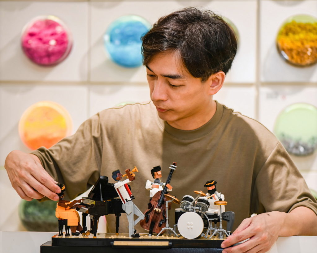 台灣樂高素人玩家戚心偉所設計的《爵士四重奏》將於7月1日正式上市