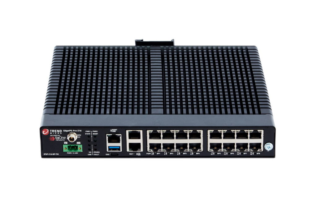 TXOne Networks（睿控網安）發表全新OT原生網路裝置 EdgeIPS Pro 216，專為中小型製造業建置網路資安設計，確保日常營運安全不中斷。