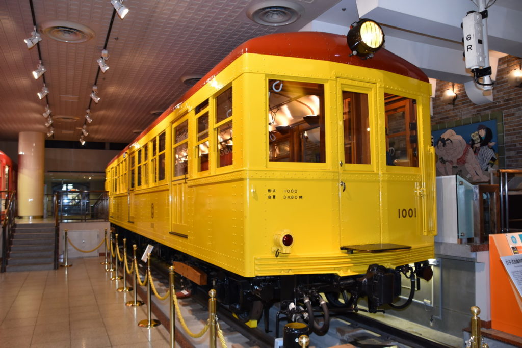 地鐵博物館_「日本最初的地鐵車廂1001號車」 ©Tokyo Metro Co., Ltd 