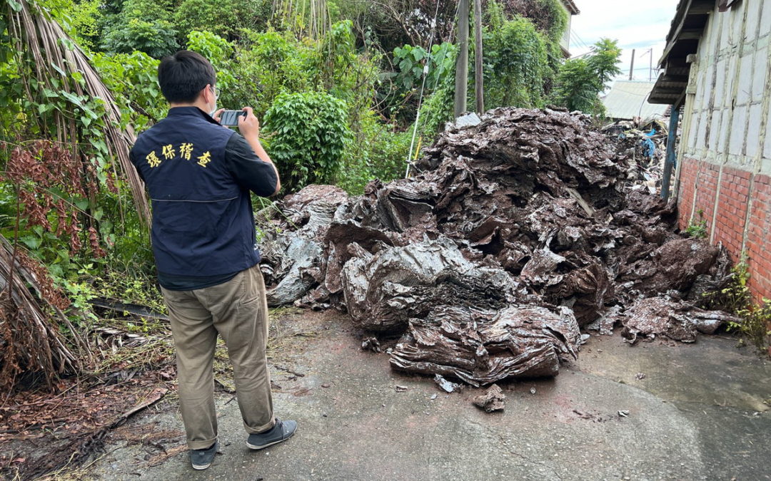 清運車輛棄置廢棄物　嘉義市環保局嚴懲究責