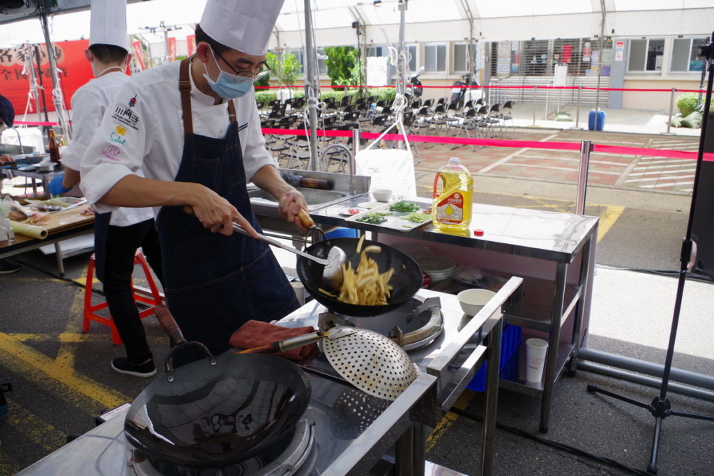 北區初賽參賽者展現精湛的廚藝