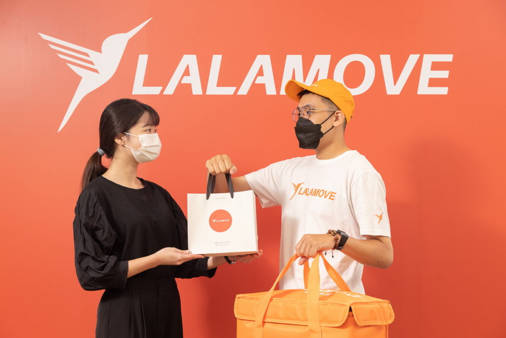 即時快遞平台Lalamove協助物流配送，加入會員更可以賺取Lala點換好康。