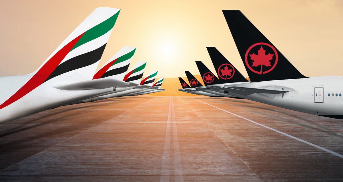 _阿聯酋航空與加拿大航空攜手進行策略合作