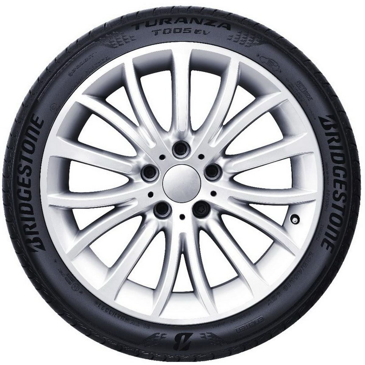 T005 EV 輪胎採用B·SILENT 靜謐技術，以內部海綿吸收輪胎內部產生的聲波，可以顯著減少車輛在行駛過程中產生的雜訊，進一步提升輪胎駕駛的舒適性(普利司通提供)