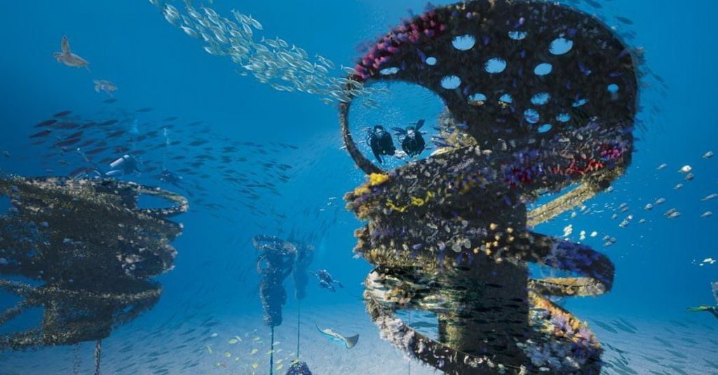 神奇礁(WONDER REEF )是世界上第一個浮力礁石潛水項目, 也是新晉入圍潛水夫“最想打卡”的潛水點了！(圖片版權：澳洲昆士蘭旅遊暨活動推廣局)
