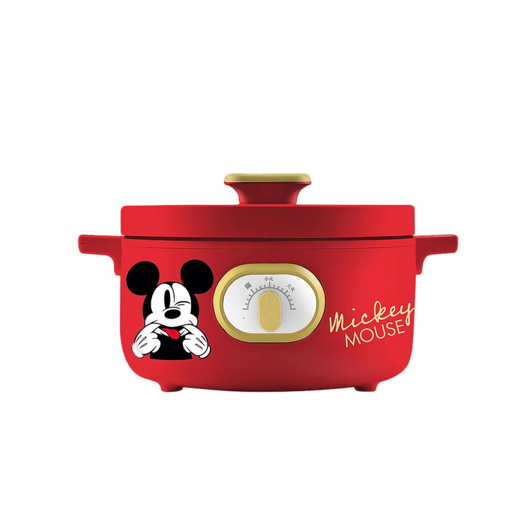萊爾富《中秋迎禮》預購專刊推出Disney迪士尼米奇米妮多功能鍋(售價2,099元)，多功能料理用途，讓民眾居家烹煮或燒烤都更輕鬆。