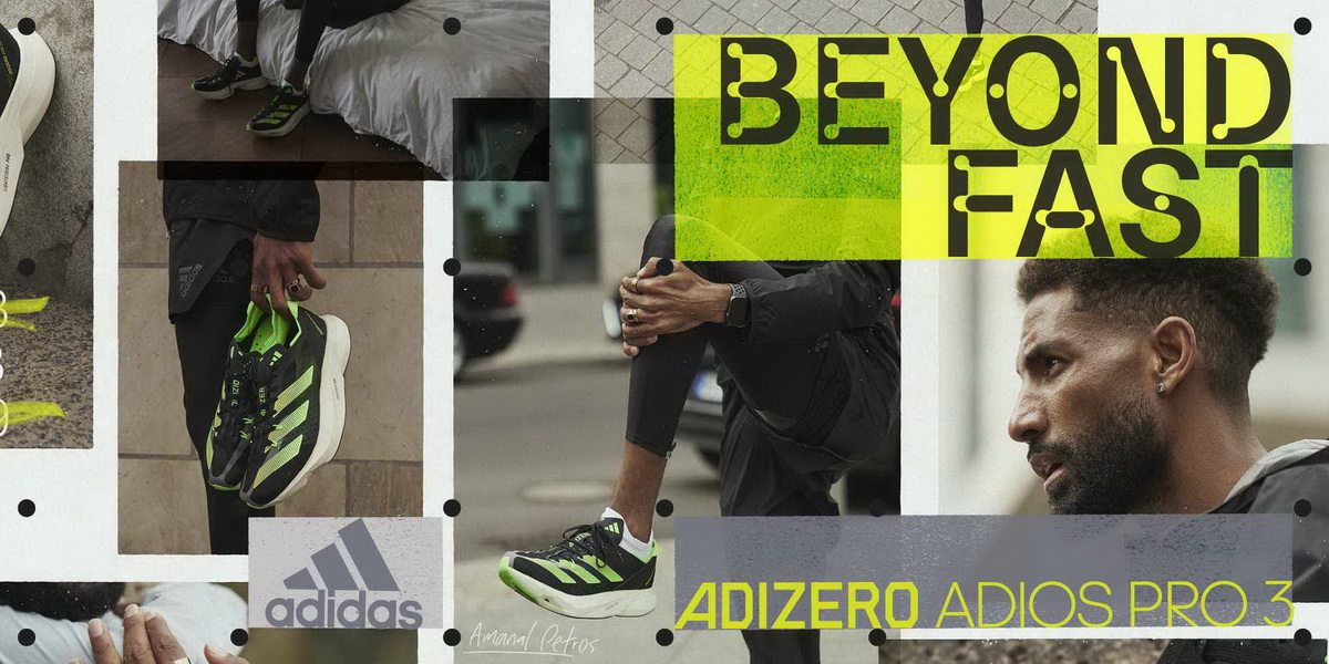 屢破世界紀錄！最強勁速系列Adizero家族震撼升級 頂尖跑者首選adidas Adizero Adios Pro 3帶你超越速度極限