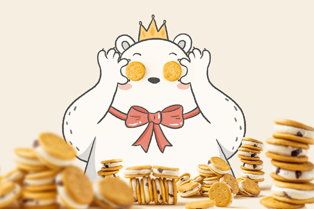 Bear-Queen熊后-蔓越莓恬心餅-插畫__圖片提供Bear-Queen熊后