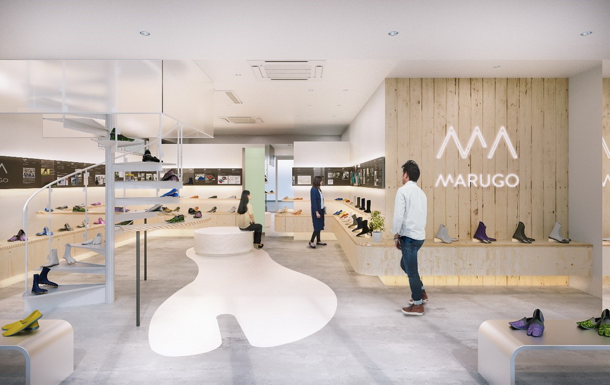 「MARUGO TOKYO」地下足袋專賣店，商品多樣又時尚，吸引不少遊客青睞。。（圖片來源：ⒸMARUGO Company Inc.）