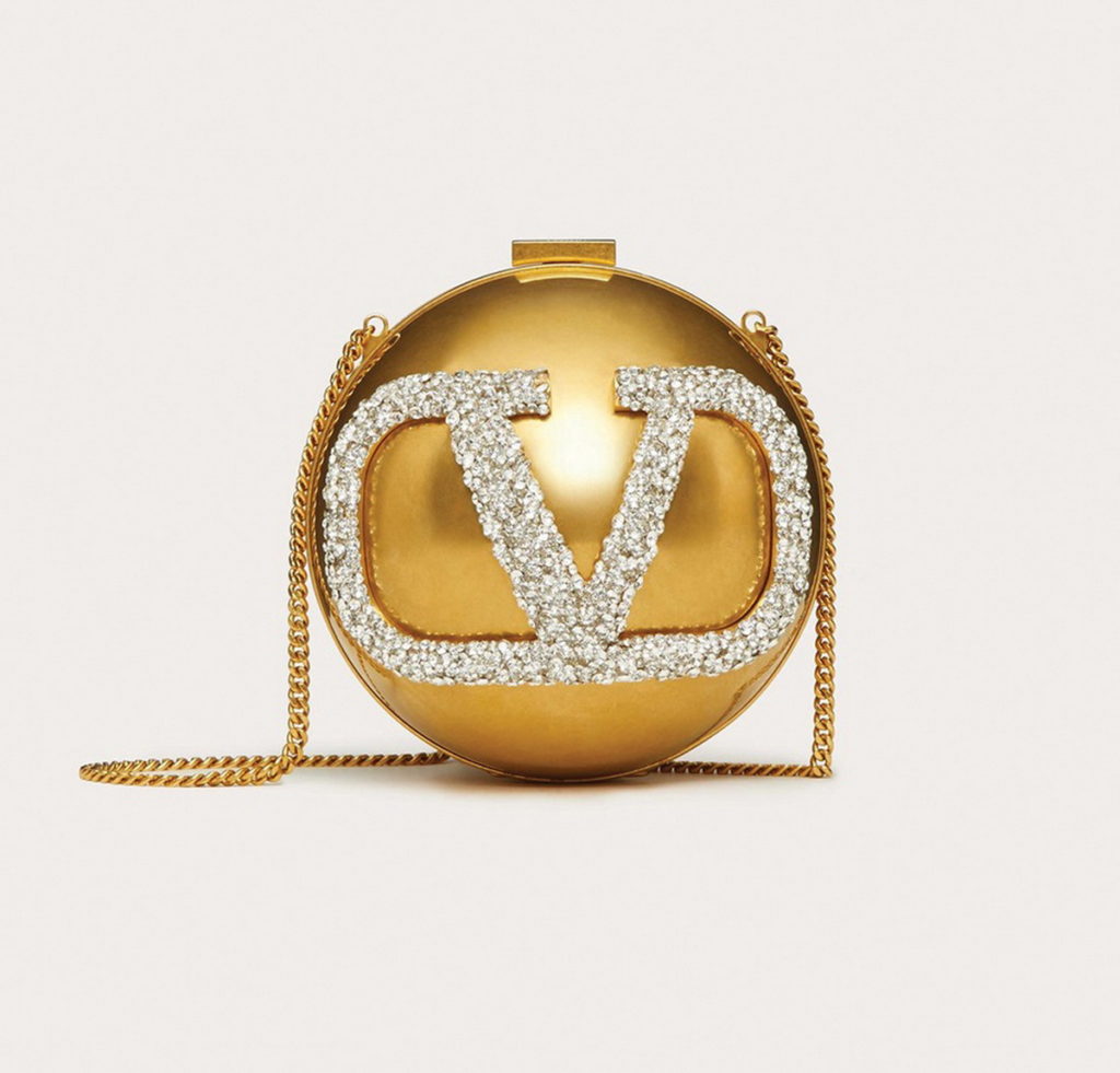 微風信義獨家 VALENTINO VLOGO球形手袋 推薦價114,000元