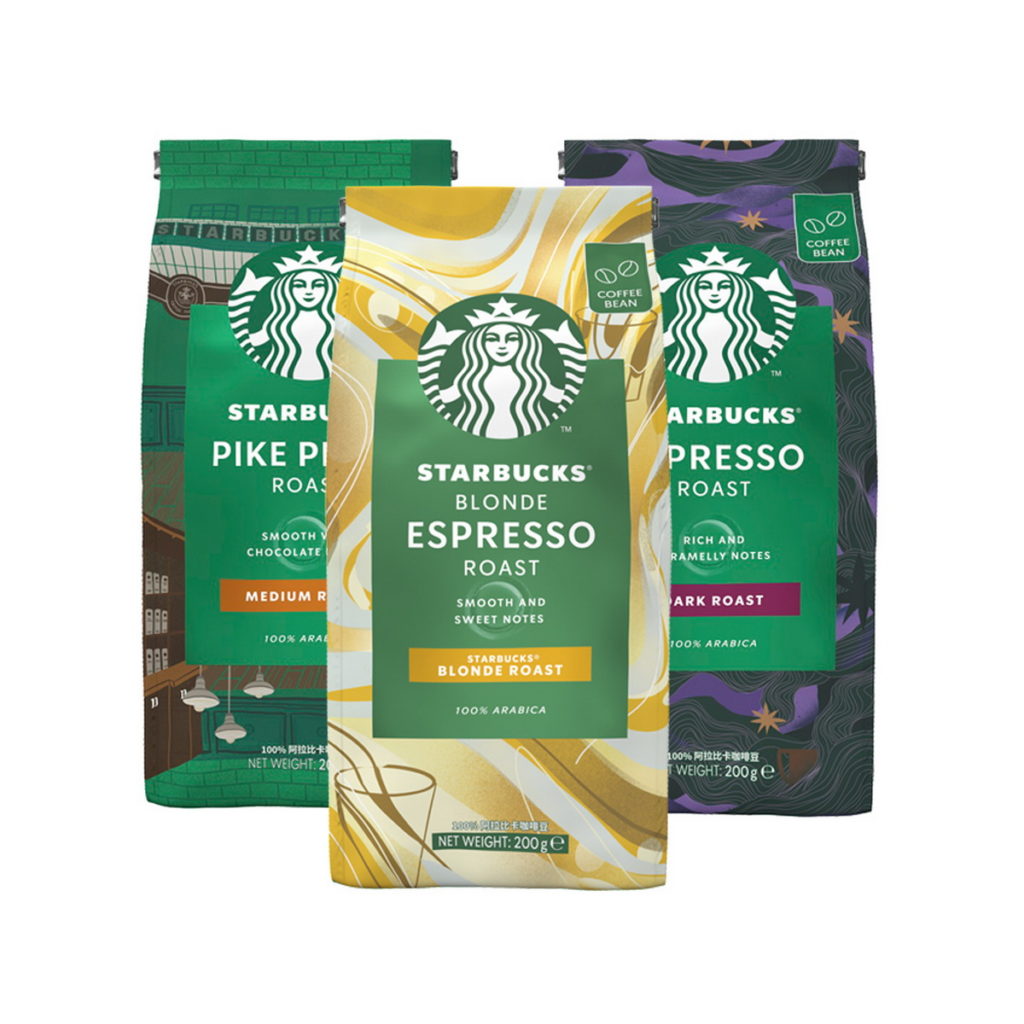 【Starbucks星巴克】星巴克咖啡豆4包組，活動價900元。