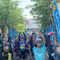 ▲慶祝中華奧會百周年2022太平洋自行車單車公益活動10/01熱鬧開場。(圖/太平洋自行車公司提供)