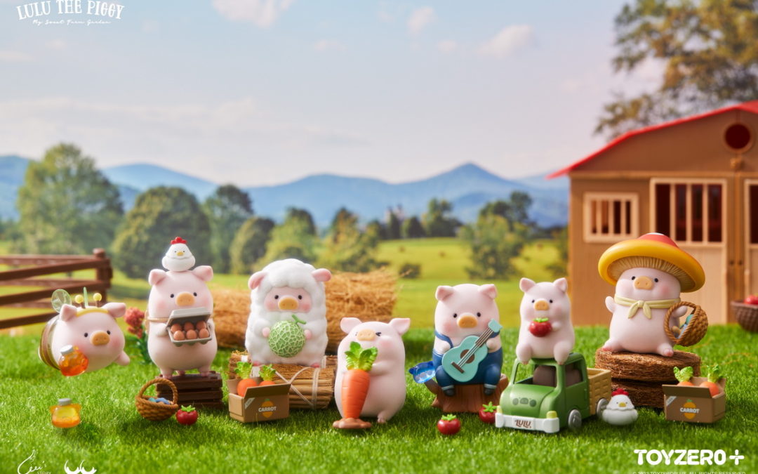 香港潮玩品牌TOYZEROPLUS帶來夏日療癒夥伴　罐頭豬LuLu全新盲盒「農場系列」粉嫩上市