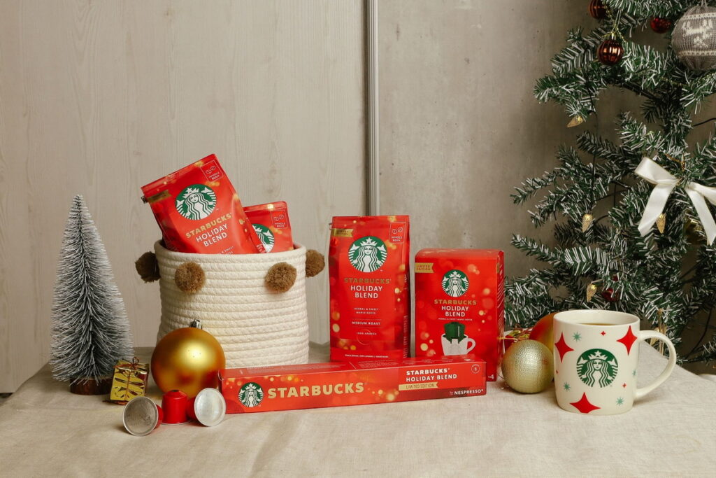 咖啡愛好者必喝！聖誕限定「星巴克®節日綜合濾掛咖啡™」新亮相。