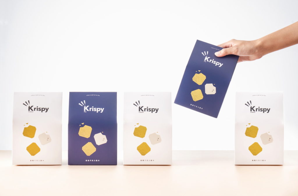 Krispy推出全新輕袋裝，份量升級30%+