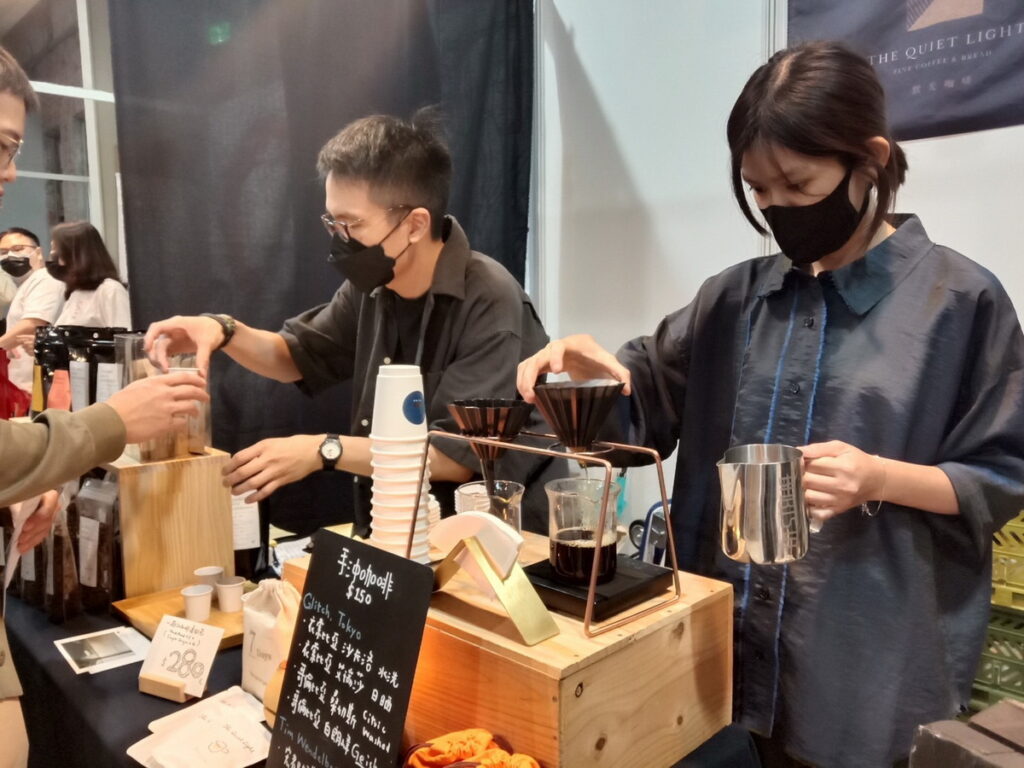 「2022台北國際咖啡節-咖啡市集」，活動聚集30個展攤22家咖啡館