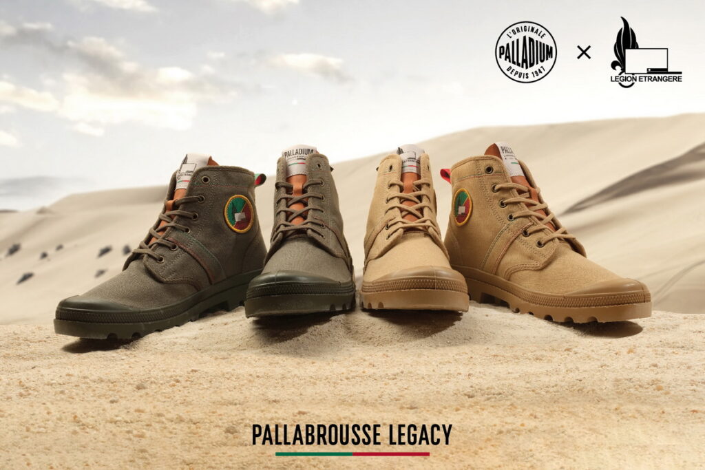睽違75年PALLADIUM 聯手法國外籍兵團推出聯名軍靴PALLABROUSSE LEGACY