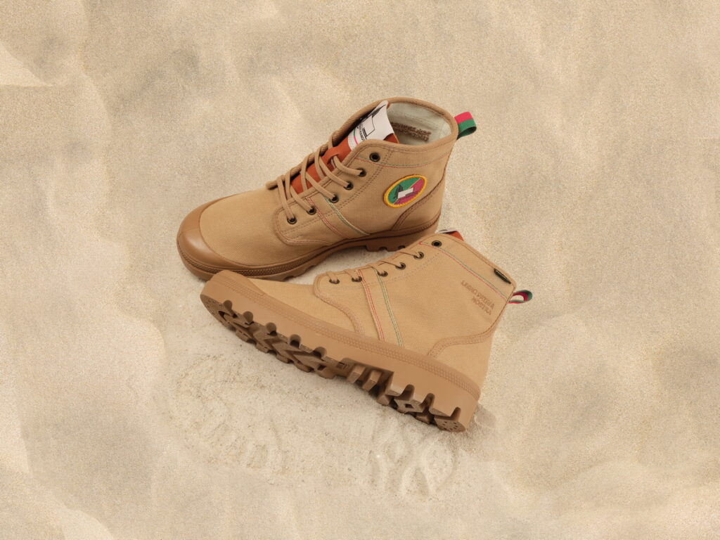PALLABROUSSE LEGACY以最初替法國外籍兵團所製作的軍靴外型設計