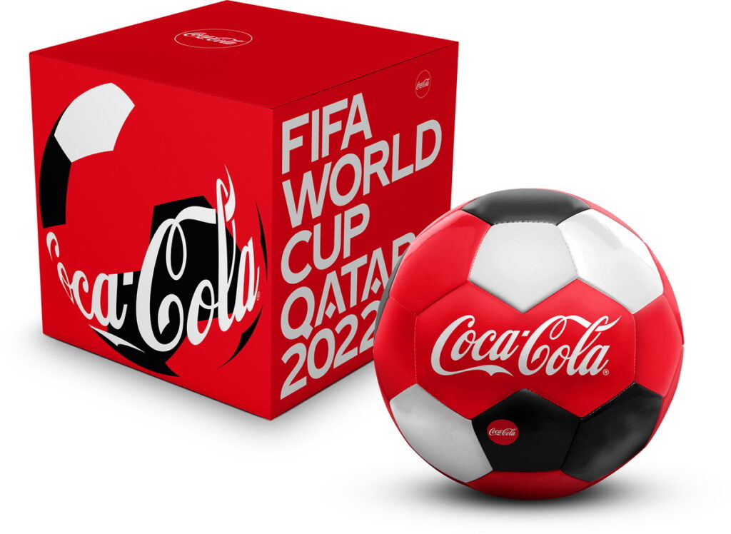 「可口可樂」2022限量經典款足球
