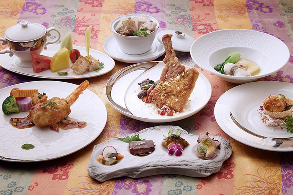 圖說_JR東日本大飯店台北 凱華樓中華料理推出磐龍宮殿御膳，雙人套餐3,088元