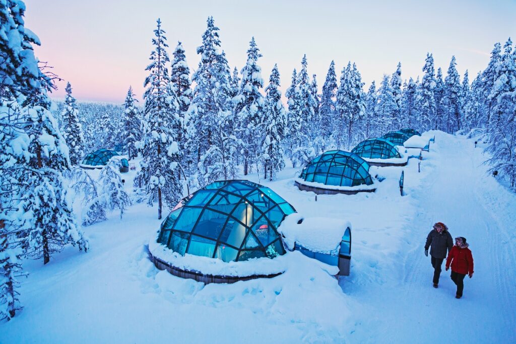 芬蘭極光玻璃屋-可樂旅遊提供