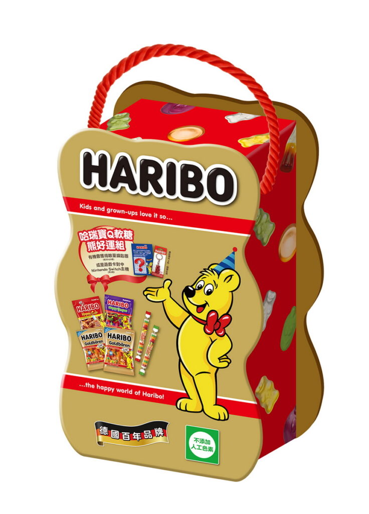 HARIBO哈瑞寶Q軟糖熊好運組-正面