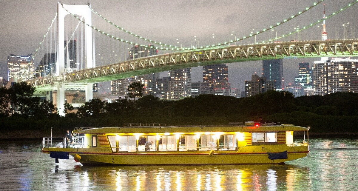 搭乘水上觀光船，從不同視角看見東京的熱門景點。（圖片來源：Ⓒ江戶前汽船）