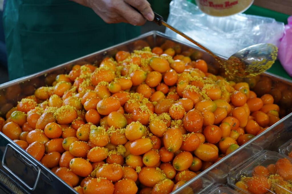 黃金柑常見加工於蜜餞的零嘴