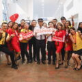 為慶祝台北吉隆坡復航，AirAisa於吉隆坡機場舉行慶祝活動